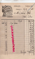 87- LIMOGES- FACTURE EPICERIE AUX ILES CANARIES-GABRIEL ESTARELLAS-MANDARINE-ORANGE-27 RUE CONSULAT-1928 - Petits Métiers