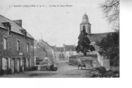 SAINT COULOMB  La Rue De St Méloir - Saint-Coulomb