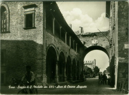 FANO - LOGGIA DI S. MICHELE - ARCO DI CESARE AUGUSTO - EDIZIONE S.A.S.E. - SPEDITA 1961 (8484) - Fano