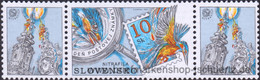 Slowakei 2002, Mi. Zf/443/Zf** - Unused Stamps