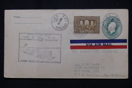 CANADA - Entier Postal + Complément De Fort Simpson Pour Fort Mac Murray En 1929 Par 1er Vol  - L 111362 - 1903-1954 De Koningen