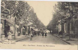 83 . Les Arcs . 4 Cartes ( 2 CPA, 2 CPM ) . VG . Rue Bas Four . Avenue Des Marronniers .. - Les Arcs