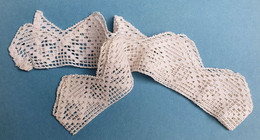 Ancien Galon Bordure Dentelle Crochet - Laces & Cloth