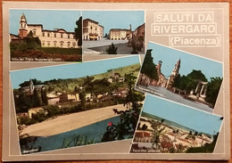 Saluti Da Rivergaro (Piacenza). Vedutine. - Piacenza