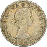 Monnaie, Grande-Bretagne, Elizabeth II, 1/2 Crown, 1954, TB+, Cupro-nickel - K. 1/2 Crown