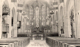 Cpa De Tôtes - Intérieur De L'Eglise - - Totes