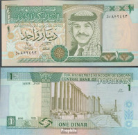 Jordanien Pick-Nr: 29b Bankfrisch 1996 1 Dinar - Jordanie