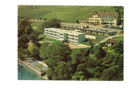 Cpm - Hotel Des Platanes - Motel Bellerive - Chez-le-Bart - Suisse - 8050 PHOTO Aérienne TELCOLOR - Immeuble Autobus - NE Neuchatel