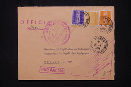 NOUVELLE CALÉDONIE - Enveloppe De La Marine Nationale à Nouméa Pour Toulon En 1963 - L 111429 - Cartas & Documentos