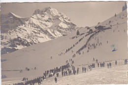 SUISSE ADELBODEN ,piste Descente Ski 1933 - BE Berne