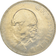 Monnaie, Grande-Bretagne, Elizabeth II, Crown, 1965, TTB+, Cupro-nickel, KM:910 - 25 New Pence
