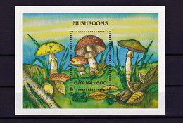 Ghana 1989 - Michel  Block 146  MNH ** - Mushrooms