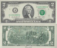 USA Pick-Nr: 530A Bankfrisch 2009 2 Dollars - Billetes De La Reserva Federal (1928-...)