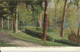 View In Salem Academy And College Pleasure Grounds , Winston Salem , NC , µ - Winston Salem