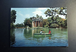 Roma - Villa Umberto - Giardini Del Lago - Tempietto - Jardins - Garden - Anno 1970  Kodak Ektachrome - Non Viaggiata - Parks & Gärten