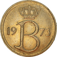 Monnaie, Belgique, 25 Centimes, 1973, Bruxelles, TB, Cupro-nickel, KM:154.1 - 25 Cents