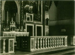 MONTEFORTINO ( ASCOLI PICENO ) SANTUARIO MADONNA DELL'AMBRO - ALTAR MAGGIORE - SPEDITA 1958 (8533) - Ascoli Piceno