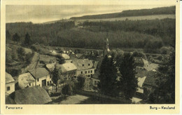 Burg - Reuland -- Panorama.      ( 2 Scans ) - Burg-Reuland