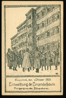 Künstler AK Neuwied Oktober 1920 Einweihung Der Zinzendorfschule Morgengruss Bläserchor - Neuwied