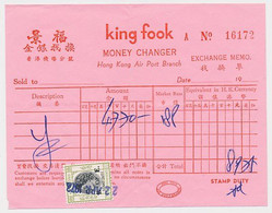 Fiscal / Revenue Hong Kong B. OF E. Stamp Duty 1972 - Brieven En Documenten