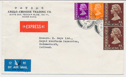 Express Cover Hong Kong - The Netherlands 1978 - Briefe U. Dokumente