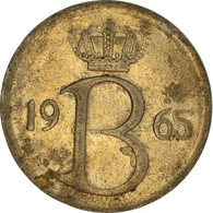 Monnaie, Belgique, 25 Centimes, 1965, Bruxelles, TB, Cupro-nickel, KM:153.1 - 25 Centimes