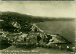 PIZZO CALABRO ( VIBO VALENTIA ) PANORAMA MARINA - EDIZIONE DE IORGI - SPEDITA 1957 (8566) - Vibo Valentia