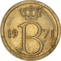 Monnaie, Belgique, 25 Centimes, 1971, Bruxelles, TB+, Cupro-nickel, KM:153.2 - 25 Cent