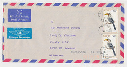 Cover Kenya - The Netherlands 1999 - Bird - Hornbill - Kenya (1963-...)