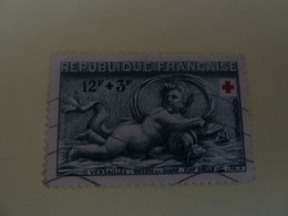 Croix-Rouge - Bassin De Diane à Versailles - 12f.+3f. - Vert - Oblitéré - Année 1952 - - Used Stamps