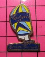 1116b Pin's Pins / Beau Et Rare / THEME : SPORTS / VOILE VOILER REGATE SPI WHIRLPOOL PHILIPS - Vela