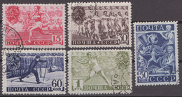 Russia Russland 1940 Mi 753-757 Used .... - Used Stamps