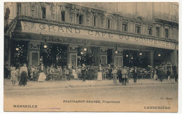 CPA - MARSEILLE (B Du R) - Grand Café Du Commerce - Beaussaron-Grange Propriétaire - Canebière, Centre Ville