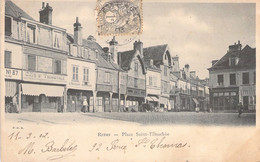 Reims - Place Saint Timothée - Pharmacie Dartilleux - Niclot Serrurier - Boucherie Simon - Dos Non Divisé - Reims