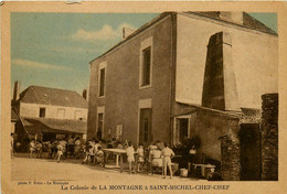 St Michel Chef Chef * Vue Sur La Colonie De La Commune De LA MONTAGNE * Groupe D'enfants * Centre De Vacances - Saint-Michel-Chef-Chef