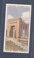 Wonders Of The Past 1926 - 33 Gate Of Xerxes, Persepolis -  Wills Cigarette Card - Original  - - Wills