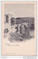 Delcampe - TOLEDO PUENTE DE SAN MARTIN CPA BON ETAT - Toledo