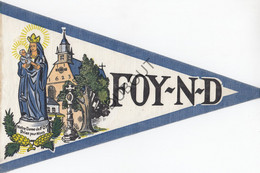 Bedevaartvaantje/Drapeau De Pèlerinage - FOY /Foy-Notre-Dame/Dinant - Notre Dame De Foy (A355) - Religión & Esoterismo