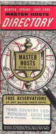 ÉTATS-UNIS - MASTER HOST DIRECTORY (TEXAS) - HIVER ET PRINTEMPS 1965-1966. - América Del Norte