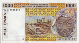 Togo 1000 Francs (P811T) Letter T 2002 Sign.31 -UNC- - Togo