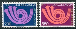 YUGOSLAVIA 1973 Europa MNH / **.  Michel 1507-08 - Nuevos