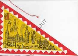 Bedevaartvaantje/Drapeau De Pèlerinage - GEEL - Die Barmhartige Stede - 1955 (A335) - Religion &  Esoterik