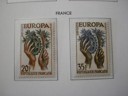 France - Europa 1957 - Y.T. 1122/1123 - Neufs ** Mint MNH - 1957