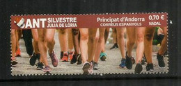 2021.Course De La Saint Sylvestre à Sant Julia De Loria Le Jour De Noël. Timbre Neuf **. AND.ESP. - Unused Stamps