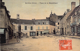Bellème - Place De La Republique - Mairie - 1910 - Non Classés