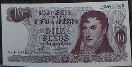 Argentina 10 Pesos P 295 ND Manuel Belgrano UNC - Argentine