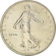 Monnaie, France, Semeuse, 1/2 Franc, 1965, ESSAI, SPL+, Nickel, Gadoury:429 - Pruebas