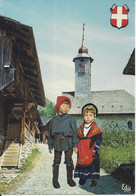 CPM  France  Auvergne Rhône Alpes Savoie  Petits Savoyards Dans La Grand’Rue Du Village - Personnages