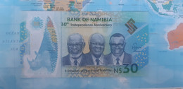 NAMIBIA P 18 30 DOLLARS 2020 COMMEMORATIVE UNC - Namibie