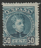 Spain 1901 Sc 283 Espagne Ed 252 Yt 222 MH* - Nuevos